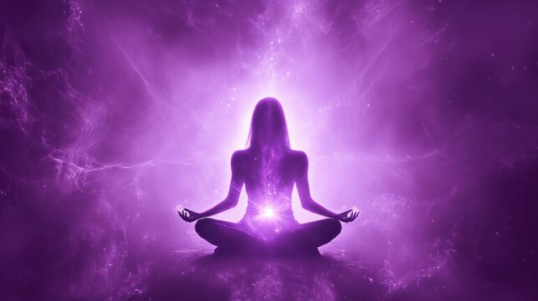 Violet Healing Image